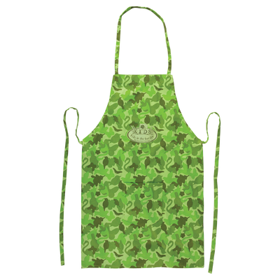 Delantal Infantil Estampado Camuflaje para el Jardin